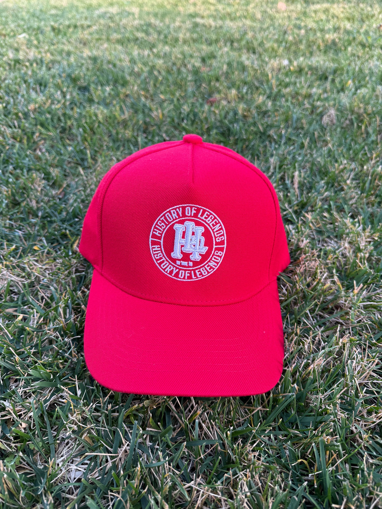Red & White History Of Legends Hat
