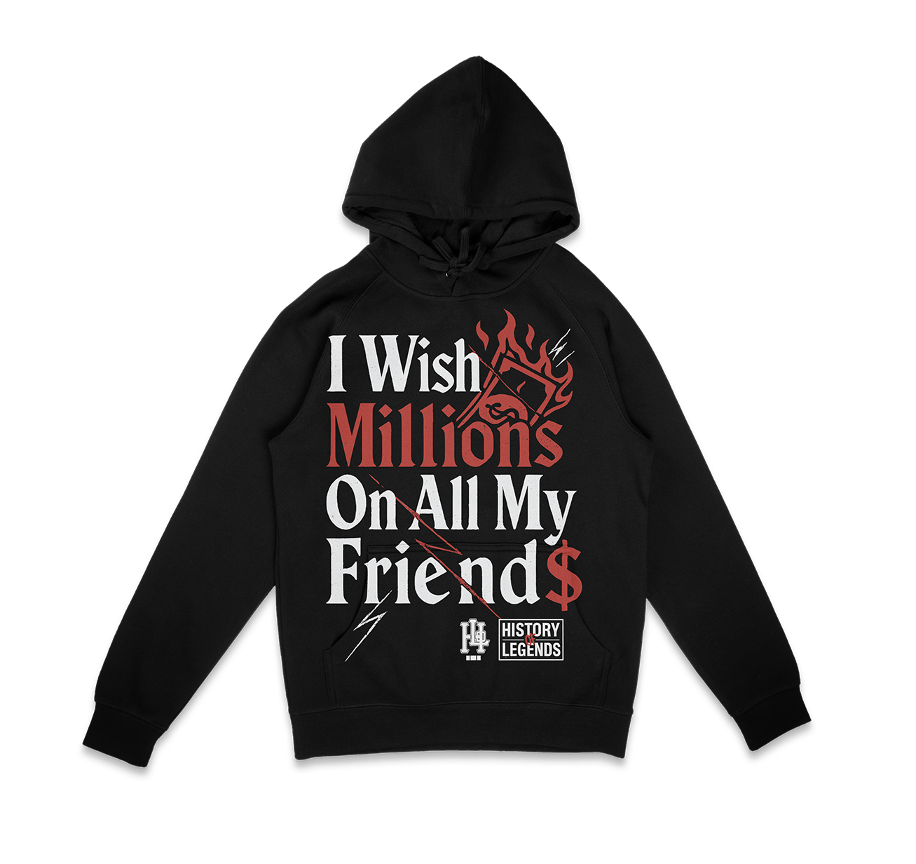 Millions Hoodie (Black)
