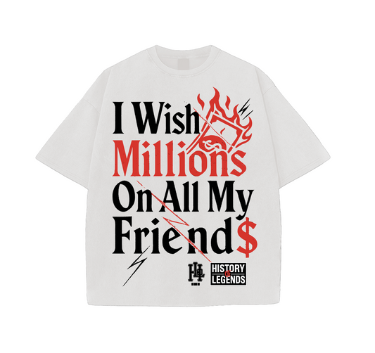 Millions Tee (White)