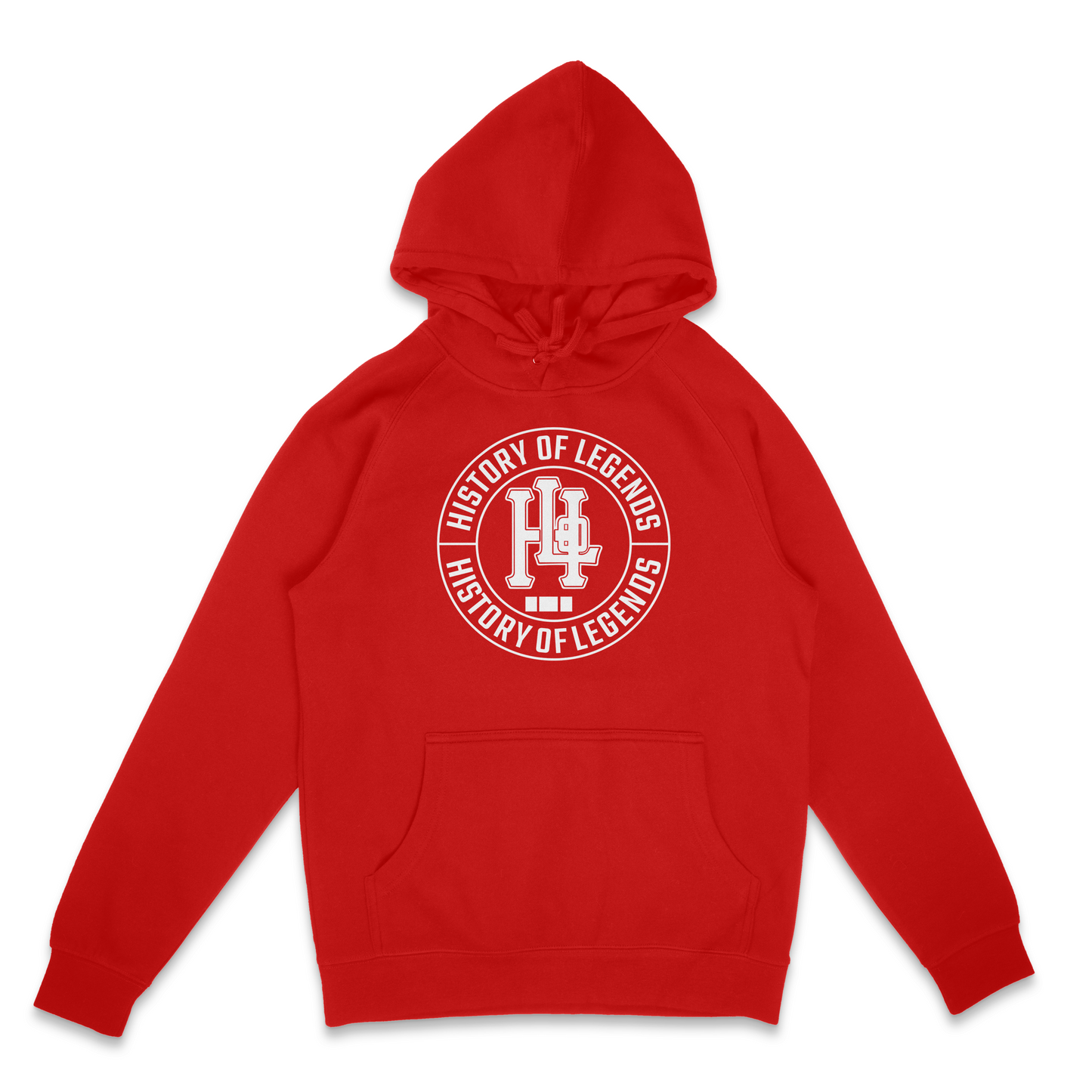 History Of Legends Logo Hoodie (Red)
