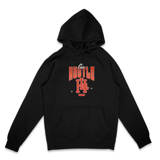 "Go Hustle" Hoodie (Black)