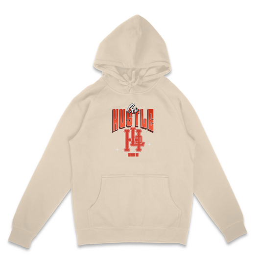 "Go Hustle" Hoodie (Sand)