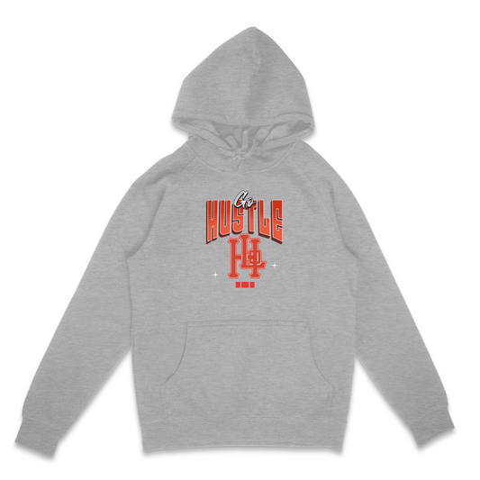 "Go Hustle" Hoodie (Grey)