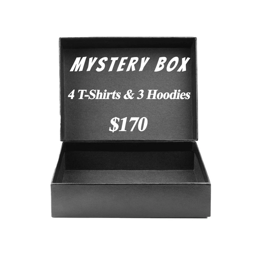 "Mystery Box" 4 Tees & 3 Hoodies